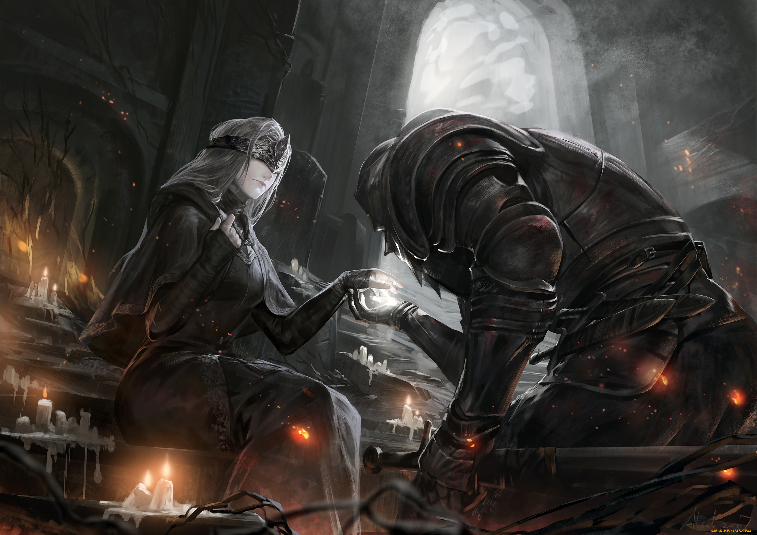  , dark souls, fire, keeper, dark, souls